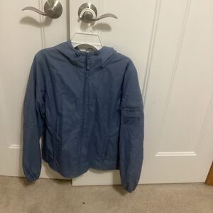 Woman’s size medium blue Old Navy windbreaker